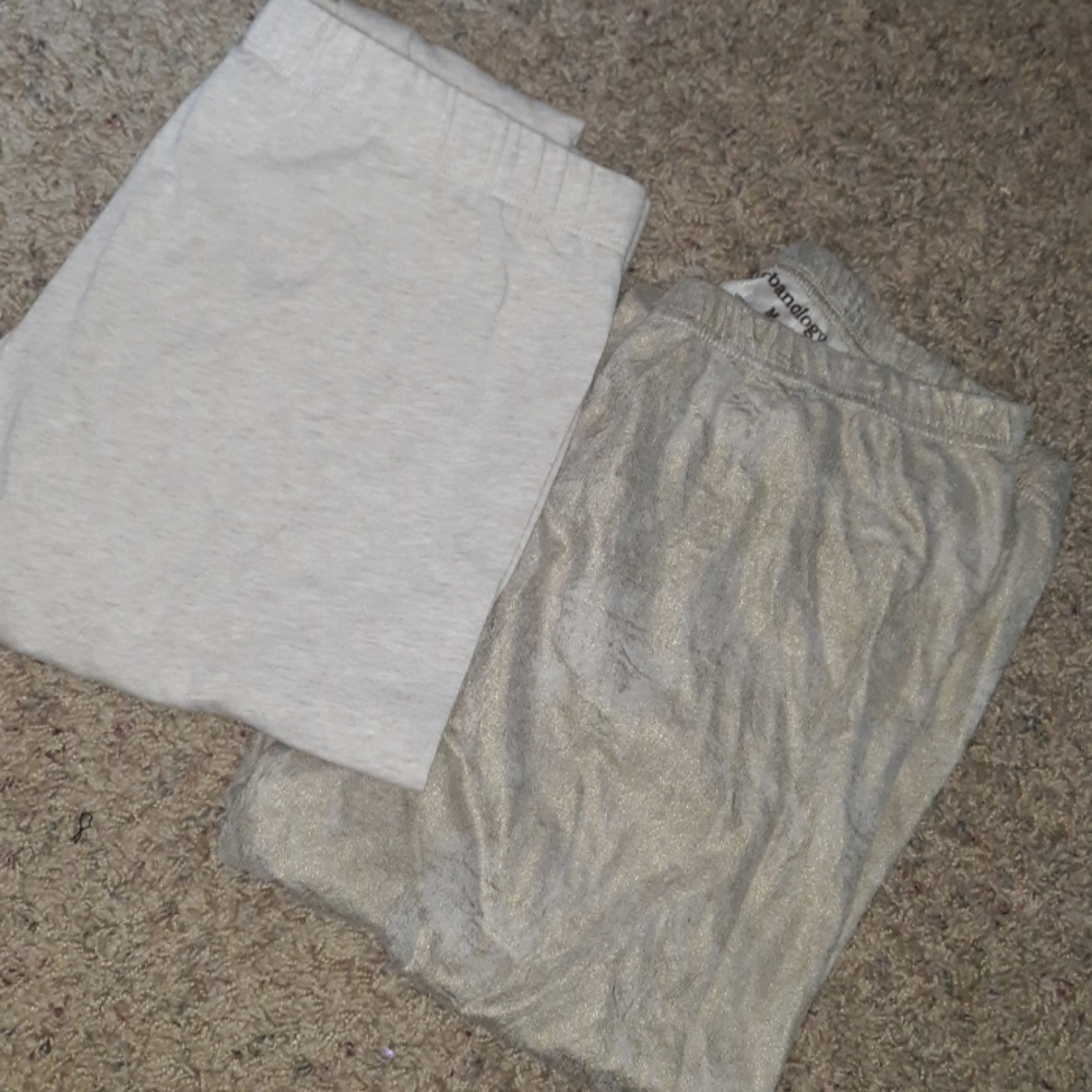 Cream and Gold Leggings!